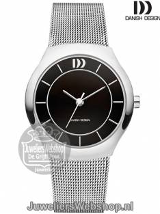 Danish Design 1132 horloge IV63Q1132 Zilver-Zwart